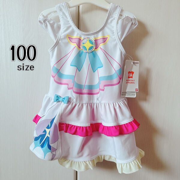 新品 プリキュア 女の子ワンピース水着 100㎝