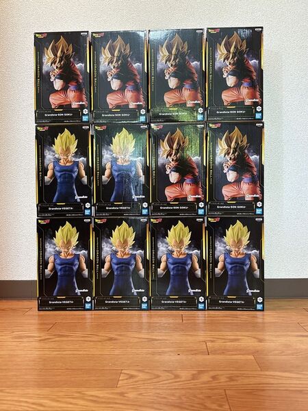 ドラゴンボールZ フィギュア Grandista 孫悟空 ベジータ グランディスタ 12個