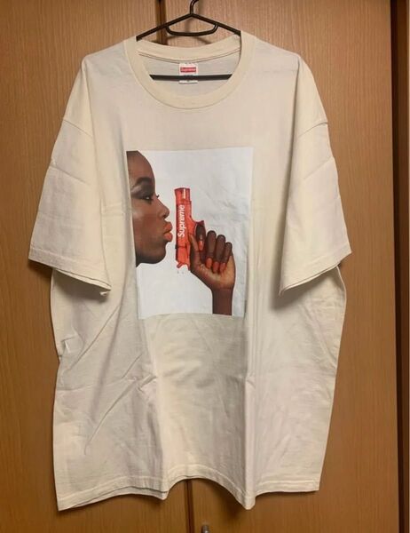 Supreme Water Pistol Tee White 21SS