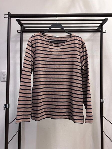 GU ジーユー ボーダーTシャツ カットソー ボーダー柄 長袖