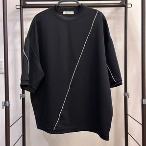 PUBLIC TOKYO パブリックトウキョウ メローダンボールルーズTEE 2 黒 Tシャツ ブラック 半袖Tシャツ L