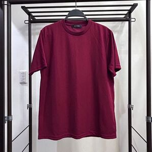 nano・universe ナノユニバース バーガンディ Tシャツ 半袖 ボルドー 春夏