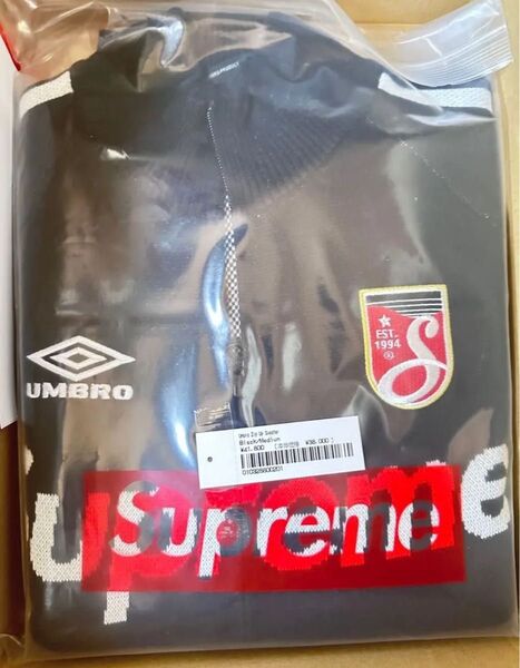 Supreme x Umbro Zip Up Sweater "Black" M