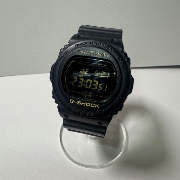G-SHOCK SPECIAL COLOR スペシャルカラー DW-5700 BBM ブラック ゴールド 黒 金 時計 CASIO