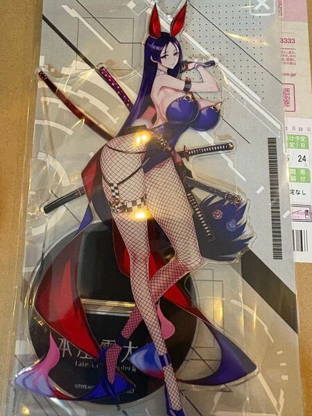 本庄雷太展 FGO 源頼光 BIGアクリルポップ アクリルスタンド