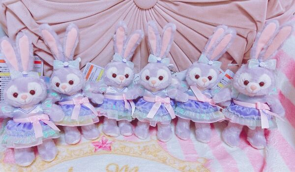 カラフルハピネス ぬいぐるみバッジ ステラルー 20周年 ぬいバ 6個