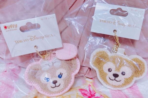 ダッフィー シェリーメイ キーチェーン ディズニー