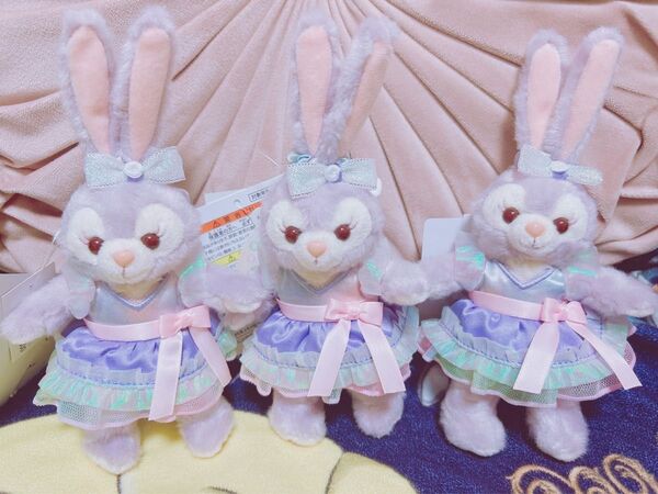 お顔厳選 カラフルハピネス ぬいぐるみバッジ ステラルー 20周年 ぬいバ 3個