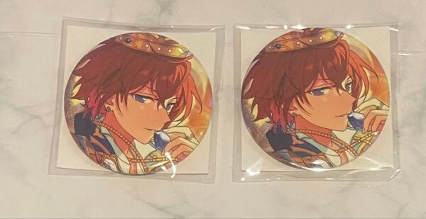 あんスタ 朱桜司 缶バッジ 2点セット