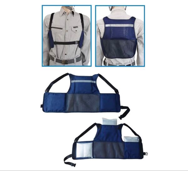 【未使用ベストのみ】ミズケイ 冷却アイスベスト 爽cool 5501904 熱中症 空調服インナー