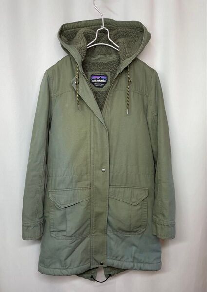 パタゴニア patagonia モッズコートジャケット XS 裏起毛 オーガニックコットン