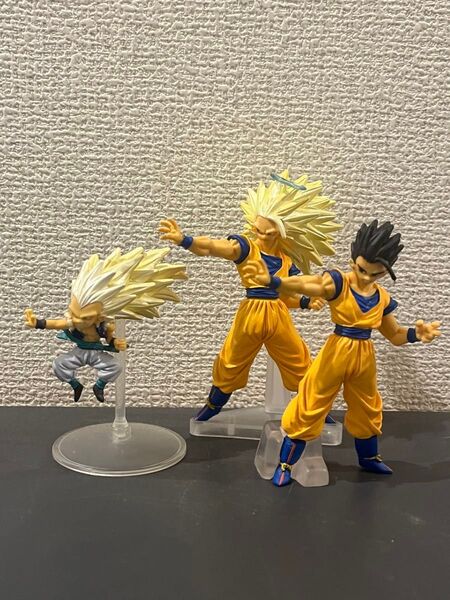 HG ドラゴンボール 孫悟空 超サイヤ人3 孫悟飯 ゴテンクス 超サイヤ人3 3体セット