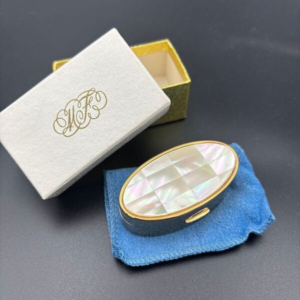 ヴィンテージ MAXFACTOR リップケース ゴールドケース レトロマックスファクター アンティーク