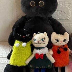 猫ぬいぐるみ☆4点セット カルディくたくたネコ