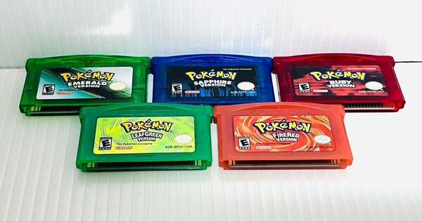 ポケットモンスター ルビー エメラルド サファイア ファイアレッド リーフグリーン GBA ゲームボーイアドバンス ソフトのみ