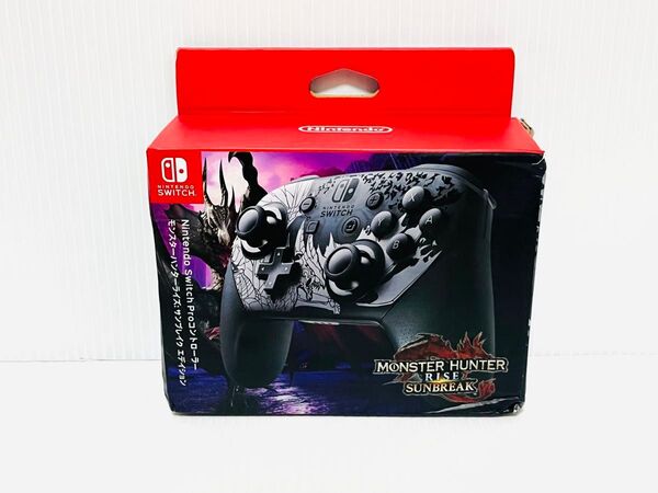 Nintendo Switch Proコントローラー プロコン モンハン ライズ サンブレイク 新品