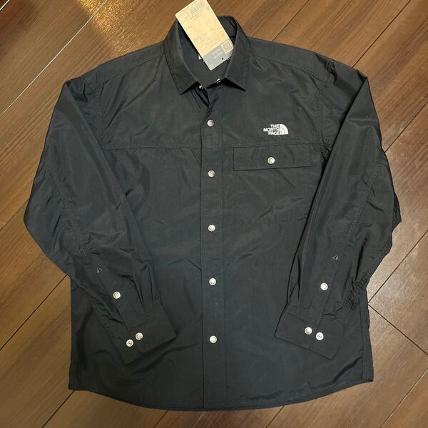 THE NORTH FACE ノースフェイス ロングスリーブヌプシシャツ S NR11961 ブラック
