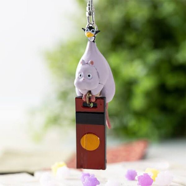 新品未使用 千と千尋の神隠し キーホルダー 坊ネズミとハエドリ ジブリ どんぐり共和国 ジブリパーク スタジオジブリ