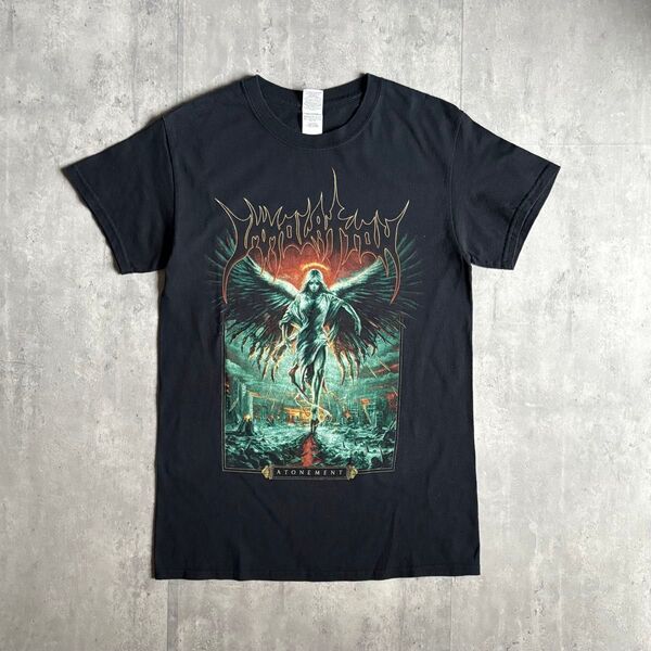 【00s used】immolation バンT Tシャツ デスメタル 古着