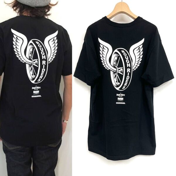 NEIGHBORHOOD ネイバーフッド RATS ラッツ T.R.R TEE ロゴ Tシャツ NBHD ラフライダース L