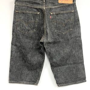 Levi's リーバイス 501-0600 デニム ショートパンツ 32 フィリピン製 ブラック BLACK