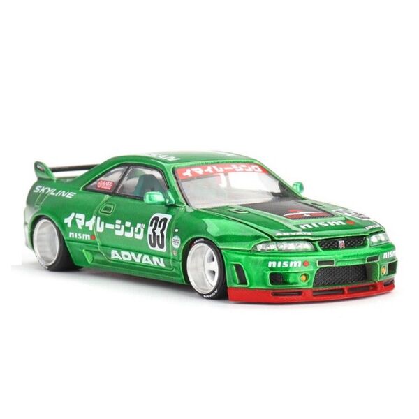 1/64 緑 R33 スカイライン GT-R イマイレーシング V1 kaido