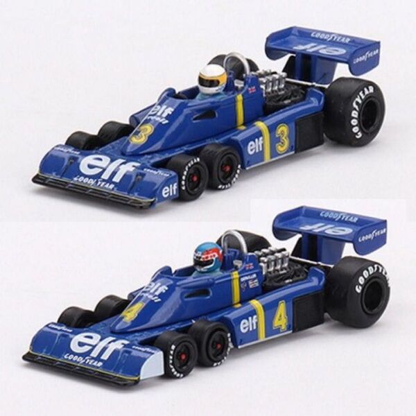 1/64 タイレル P34 #3 #4 2種セット mini gt ティレル 1976