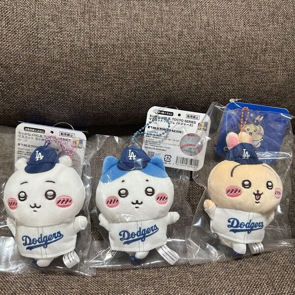 ちいかわ ハチワレ うさぎ MLB SERIES ドジャース マスコット 新品