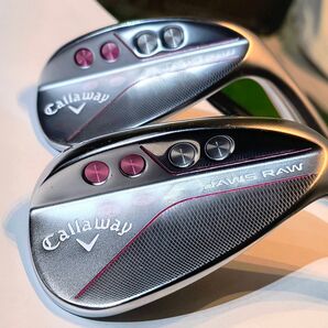新品未使用!キャロウェイ JAWS RAW ウィメンズウェッジ(50/56度)+フジクラMCI Wedge 85 MILDシャフト