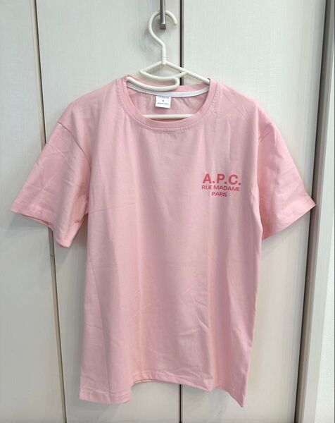 アーペーセー A.P.C RUE MADAME Tシャツ S ピンク