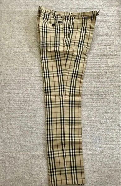 美品 BURBERRY BLACK LABEL バーバリーブラックレーベル ノバチェックパンツw79