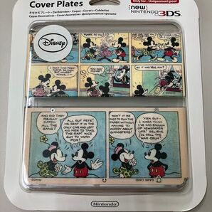 Newニンテンドー3DS きせかえプレート 新品 No.75 ディズニー柄 ミッキー ミニー KTR-A-CPC5