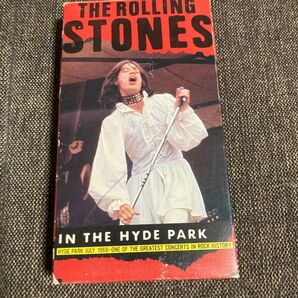 THE ROLLING STONES IN THE HYDE PARK VHS