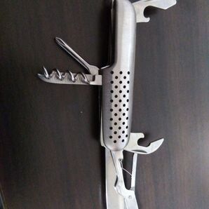 マルチツール キーホルダー ステンレス製 アウトドア キャンプ