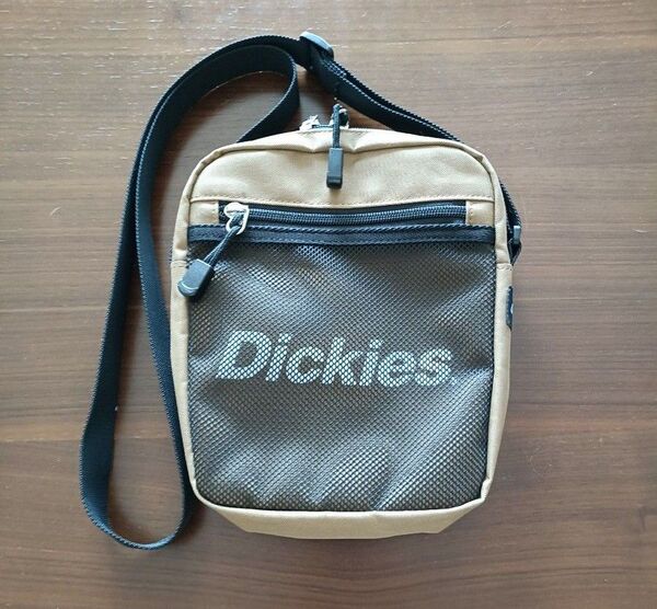 Dickies ショルダーバッグ ベージュ メッシュ