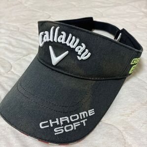 【Callaway/キャロウェイ】サンバイザー ブラック フリーサイズ ゴルフ