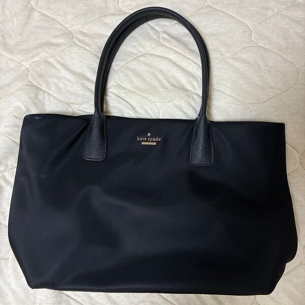 【kate spade NEW YORK/ケイトスペードニューヨーク】トートバッグ ブラック 就活 通勤 通学 A4サイズ