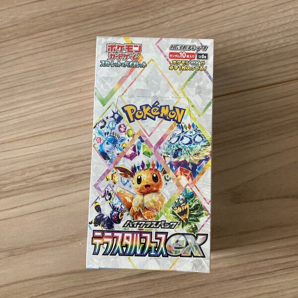 ポケモンカードゲーム テラスタルフェスex 1Boxシュリンク付