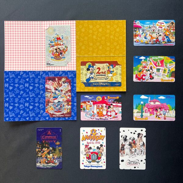 【まとめ売り】10枚セット 東京ディズニーランド テレホンカード まとめ売り