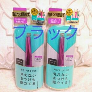 2個ブラック ラッシュアップE dejavu デジャヴュ イミュ 自まつげ際立て セパレートマスカラ