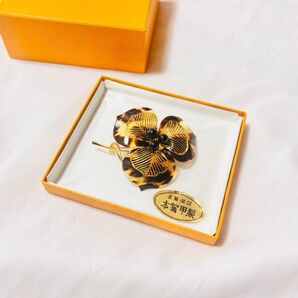 本鼈甲 アクセサリー ブローチ べっ甲