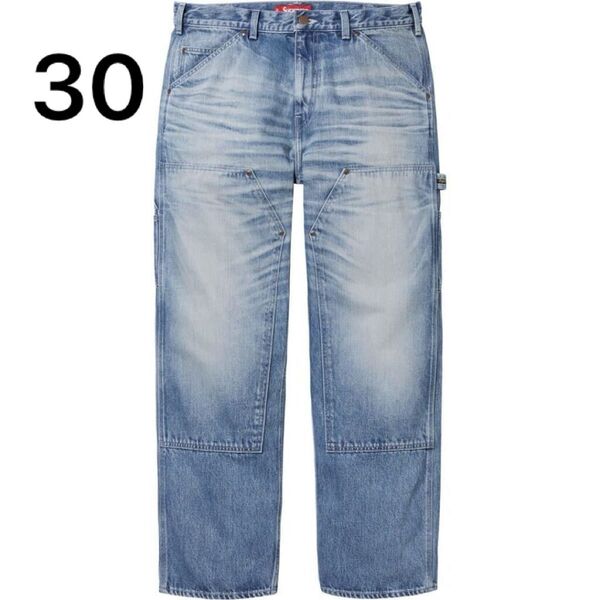 supreme Worn Double Knee Painter Pant 30 シュプリーム ダブルニー ペインター パンツ