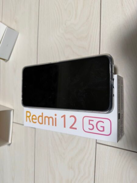 Redmi 12 5G XIG03 6.8インチ メモリー4GB ストレージ128GB ブラック UQmobile