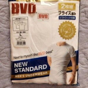BVD ★U首半袖シャツ(L) 2枚セット