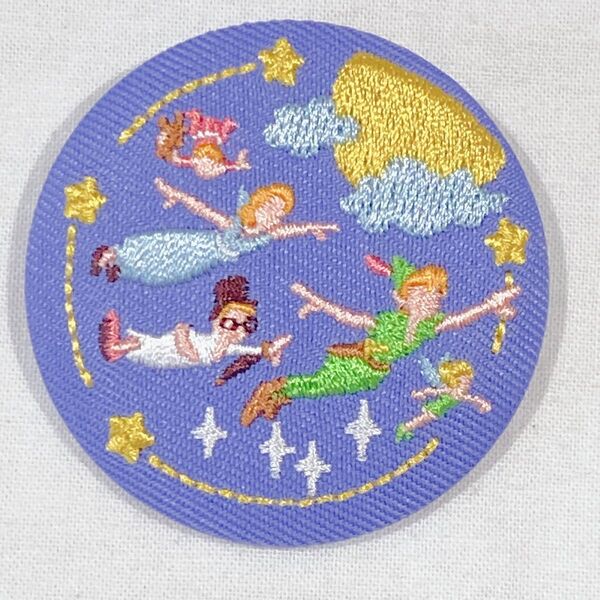 Disney ディズニー 刺繍缶バッジ BANDAI ピーター・パン no.3