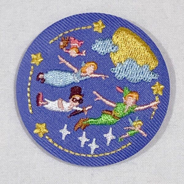 Disney ディズニー 刺繍缶バッジ BANDAI ピーター・パン no.4