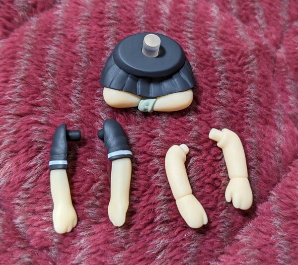 ねんどろいど 世界の終わりに柴犬と ご主人&ハルさん 体パーツ 腕パーツ