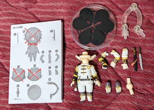 グッドスマイルカンパニー ねんどろいど 刀剣乱舞 物吉貞宗 パーツ欠品あり