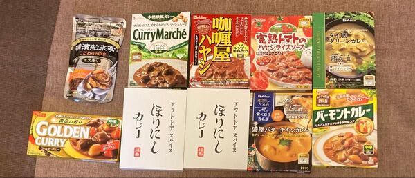 レトルトカレー ハヤシライス カレールー まとめ売り 詰め合わせ 10個