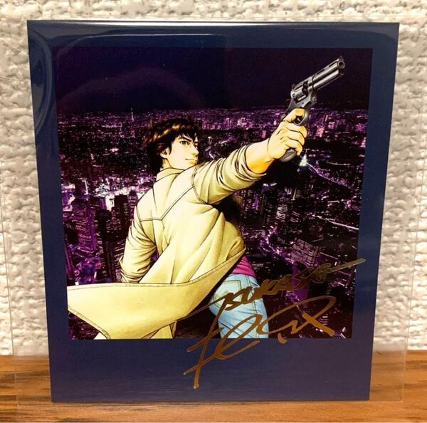 シティーハンター 40周年記念POPUPSTOREフォト風カード 冴羽(箔押し)